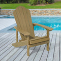 SONKUKI Patio Fire Pit Adirondack Plastic Chair Outdoor Lawn and Garden Chairs.