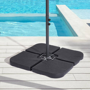 SONKUKI 4PCS 180 Lbs Patio Cantilever Umbrella Base - Sonkuki