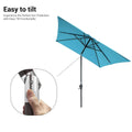 SONKUKI FS 10x6.5ftFT Market Umbrellas.