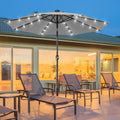 SONKUKI 9ft LED Market Umbrella.