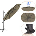 SONKUKI 11ft Cantilever Umbrella Standard.