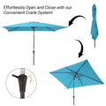 SONKUKI FS 10x6.5ftFT Market Umbrellas.