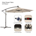 SONKUKI CSF LED 10ft Offset Umbrella.