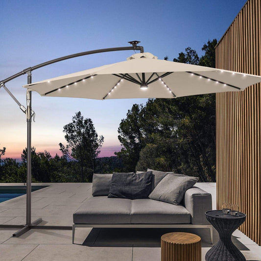 SONKUKI CSF LED 10ft Offset Umbrella.