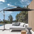 SONKUKI 10ft SF Offset Umbrella.