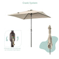SONKUKI 6.5x6.5ft Market Umbrella.