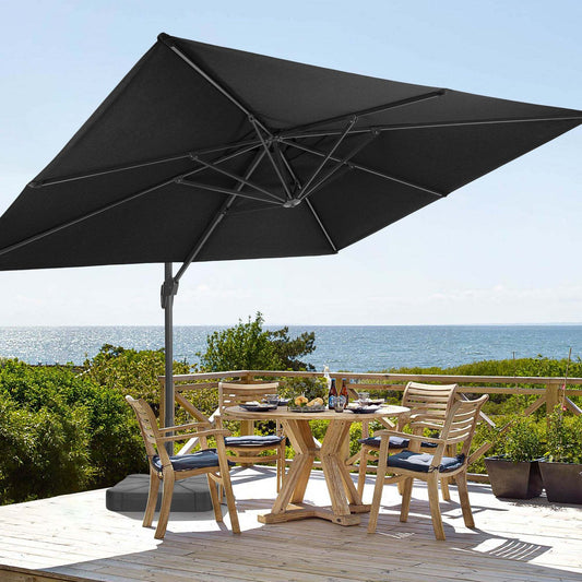SONKUKI 11.5x9ft Cantilever Umbrella Pro.