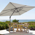 SONKUKI 11.5x9ft Cantilever Umbrella Pro.