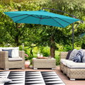 SONKUKI 8.2x8.2ft Offset Umbrellas.