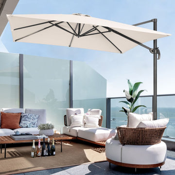 SONKUKI 10x8ft Cantilever Umbrella Standard.
