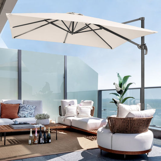 SONKUKI 10x8ft Cantilever Umbrella Standard.