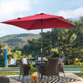 SONKUKI 6.5x6.5ft Market Umbrella.
