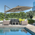 SONKUKI 11ft Cantilever Umbrella Standard.