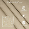 SONKUKI 11Ft Water-repellent UV Protection Outdoor Cantilever Umbrella With a Base - Sonkuki