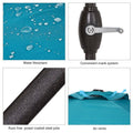 SONKUKI 7.5ft Table Market Umbrellas.