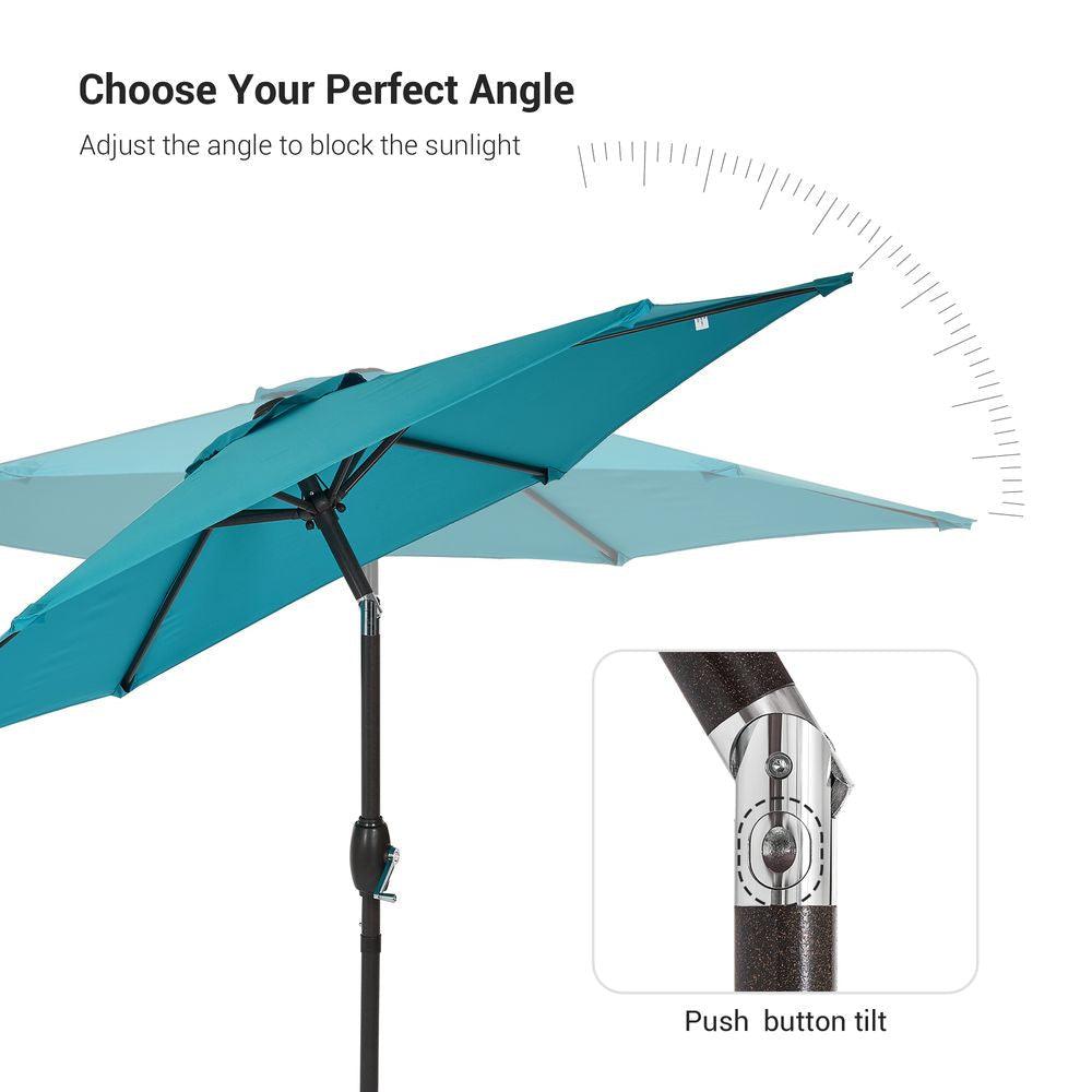 SONKUKI 7.5ft Table Market Umbrellas.