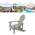 SONKUKI Patio Fire Pit Adirondack Plastic Chair Outdoor Lawn and Garden Chairs - Sonkuki