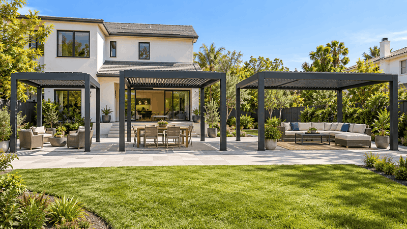10x10 vs 12x14 vs 12x20 Pergola: What Size Is Right for Your Patio? - Sonkuki