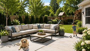 Best Outdoor Furniture for Homes with Kids and Pets - Sonkuki