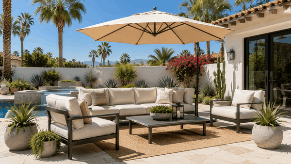 Best Outdoor Furniture for Hot Climates Like California - Sonkuki