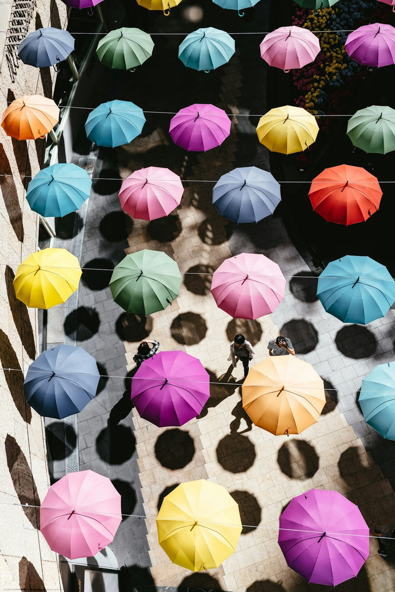 Enhance Your Outdoor Decor with Patterned Umbrellas - Sonkuki