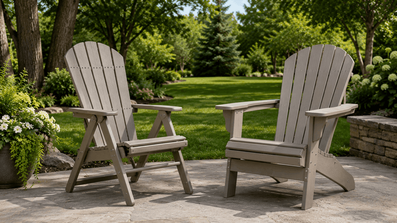 Folding Adirondack Chair vs Traditional Adirondack Chair Which Is Better for Your Backyard? - Sonkuki