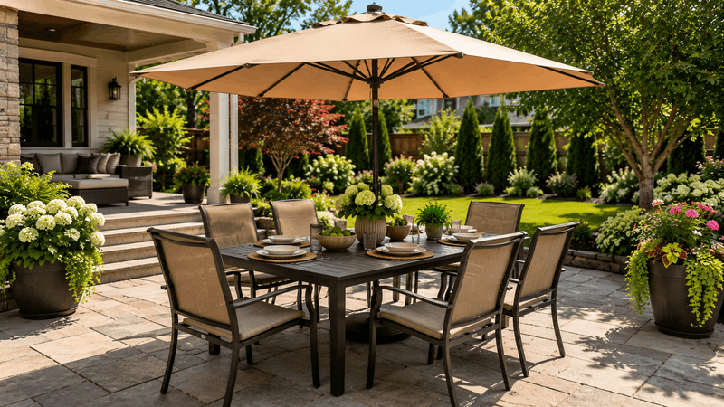 Is a 7 Piece Outdoor Dining Set Better for Outdoor Entertaining and Family Gatherings? - Sonkuki