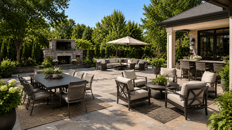 Outdoor Furniture for Entertaining Guests: Layout Ideas and Buying Tips - Sonkuki