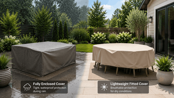 Waterproof vs Water-Resistant Patio Covers: Which One Do You Need? - Sonkuki