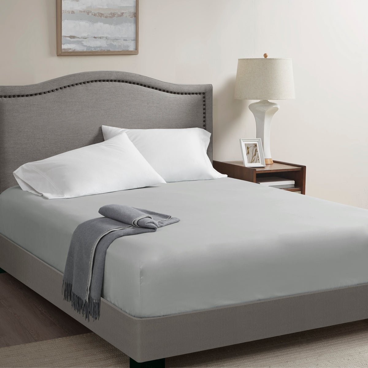 1 PC Microfiber Coolmax Solid Fitted Sheet - product image 17