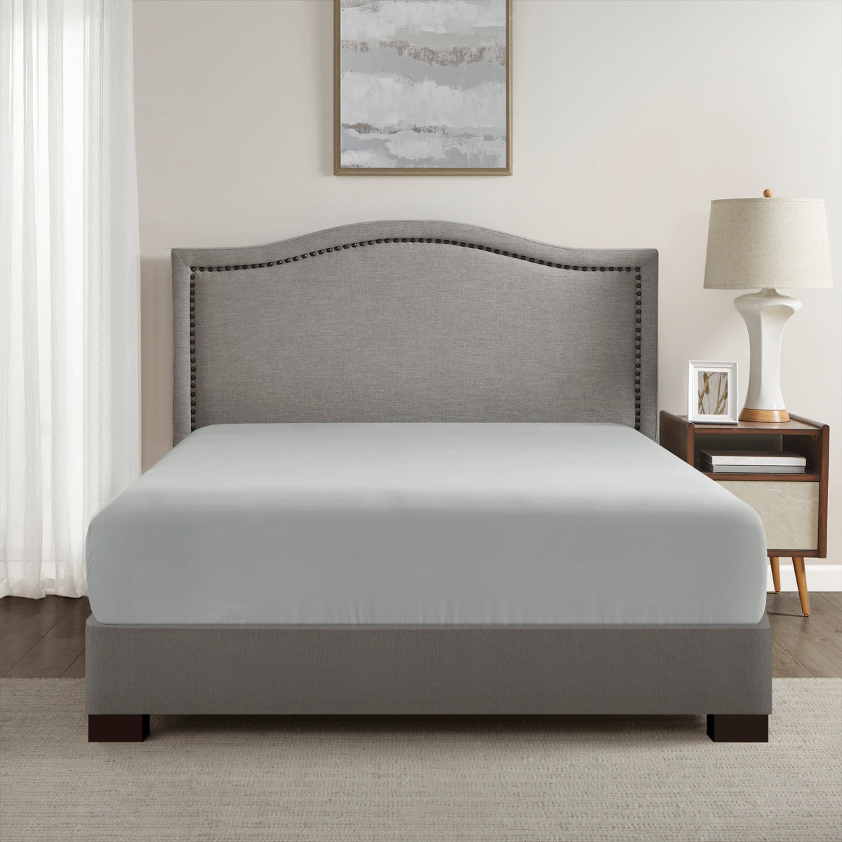 1 PC Microfiber Coolmax Solid Fitted Sheet - product image 9
