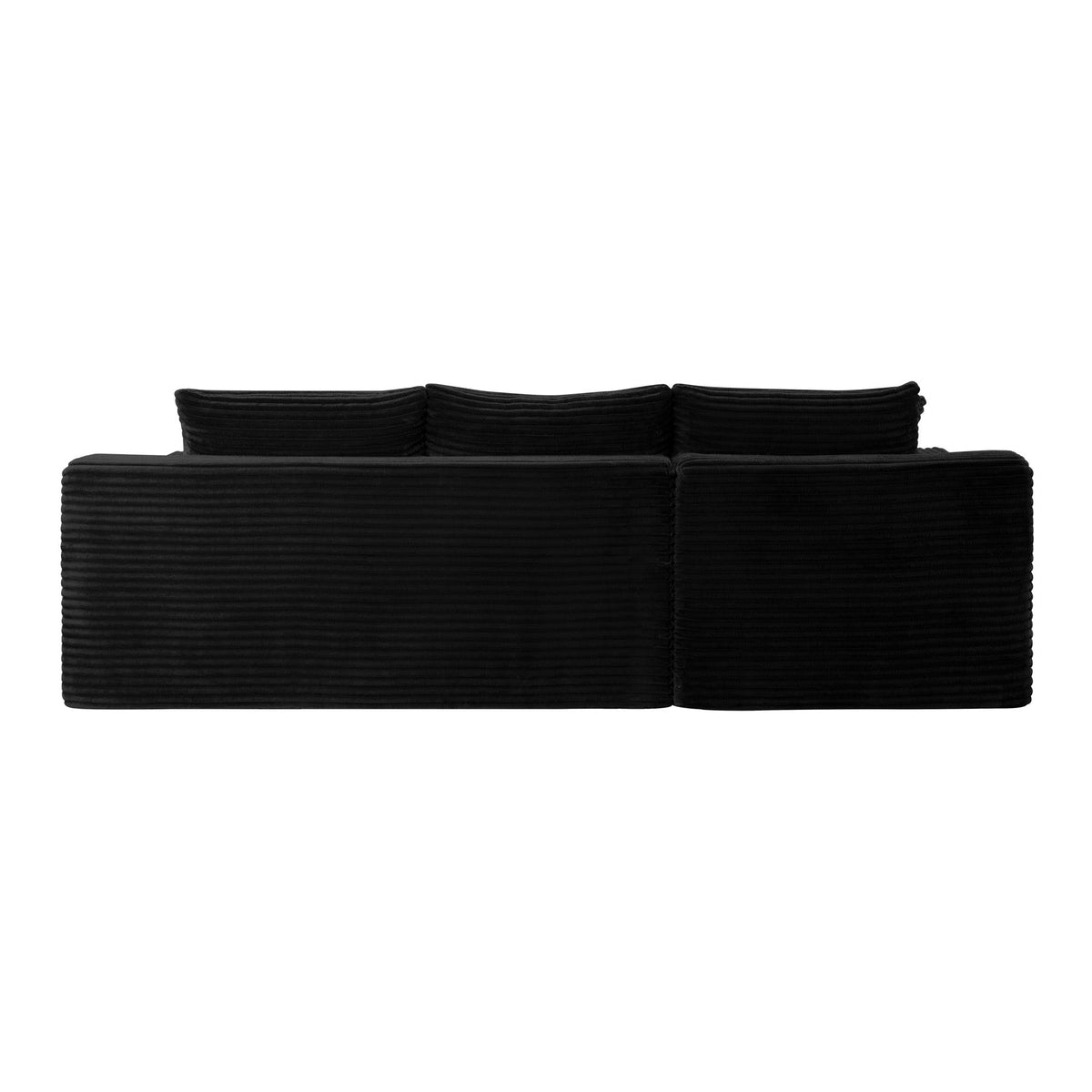106.3" U-Shaped Cloud Sectional Sofa with Deep Seat,No Assembly Required,Modular Couches Sleeper for Living Room,Bedroom,Apartment - Sonkuki