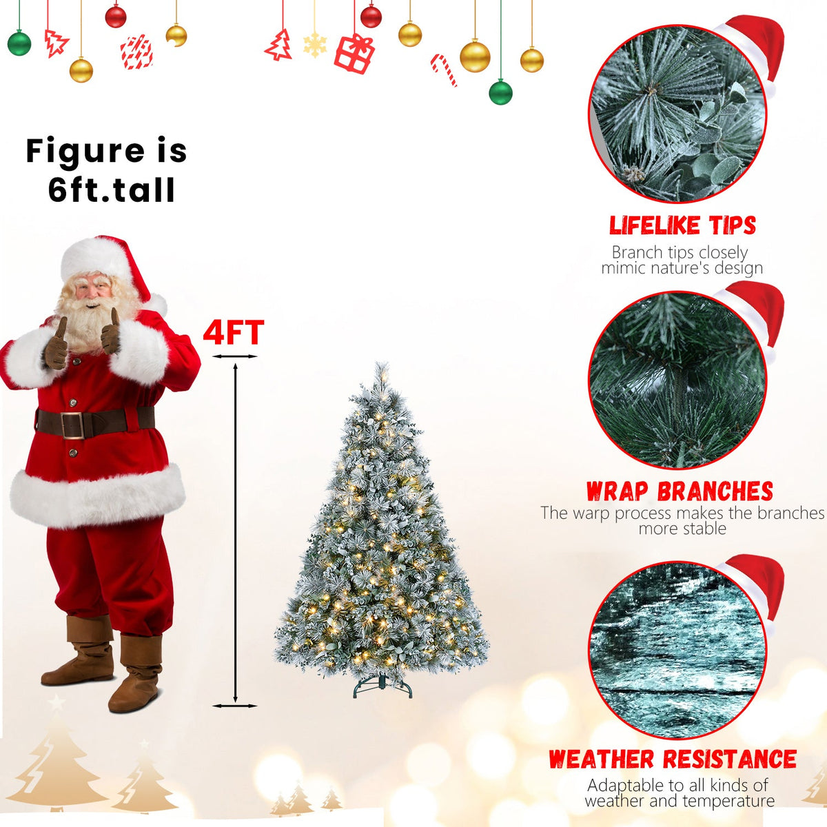 120cm Full Hard Needle Tree - Sonkuki