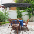 SONKUKI 10 x 6.5ft Patio Market Umbrellas.