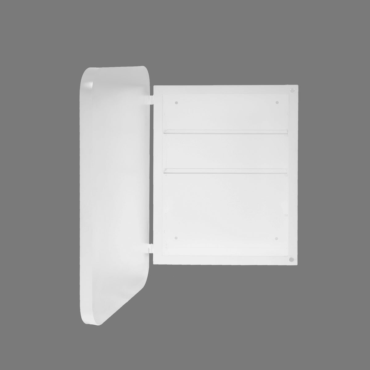 16x24 Inch Recessed Metal Framed Medicine Cabinet with Mirror - Sonkuki