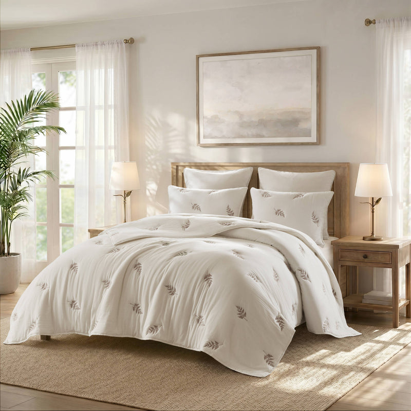 3 PCS 100% Cotton Lightweight Quilt Set - main product image