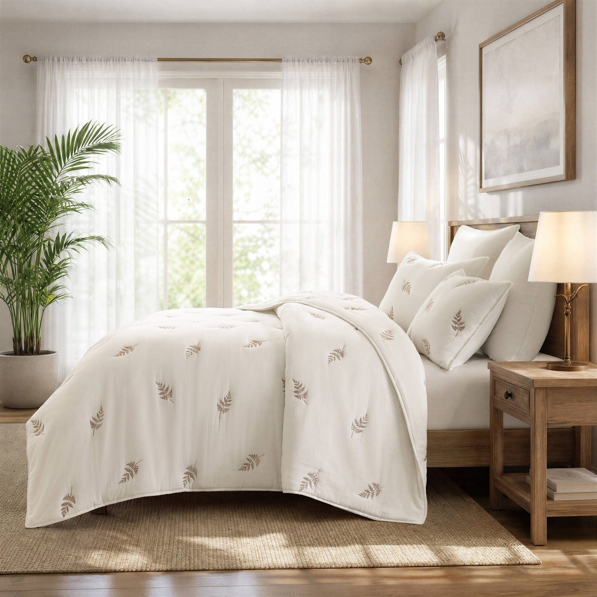 3 PCS 100% Cotton Lightweight Quilt Set - product image 6