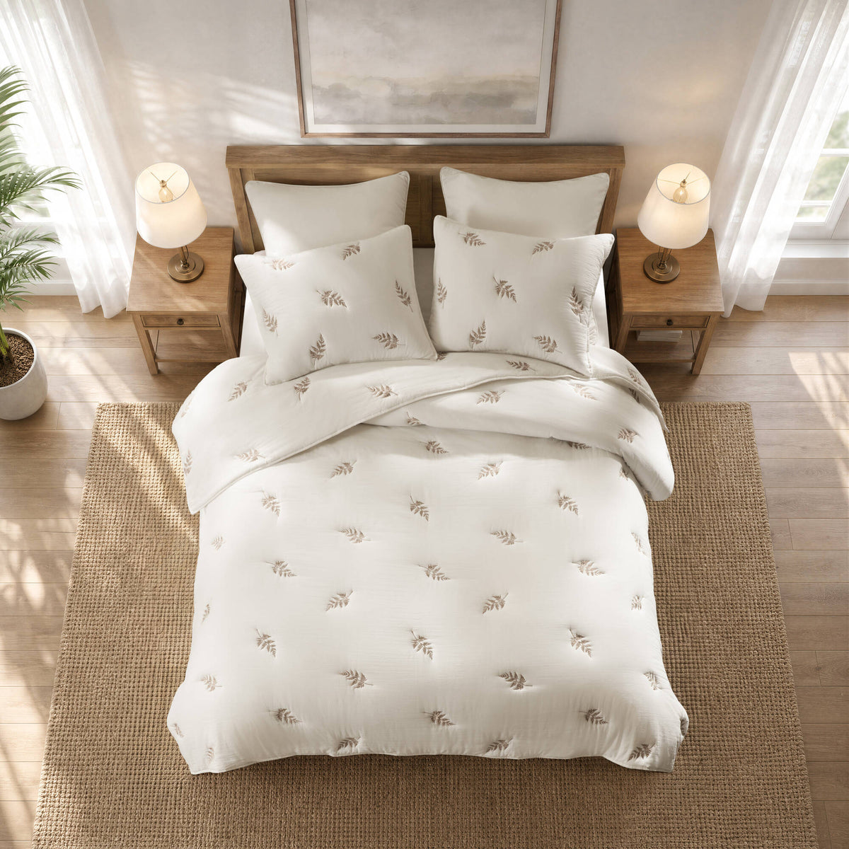 3 PCS 100% Cotton Lightweight Quilt Set - product image 7