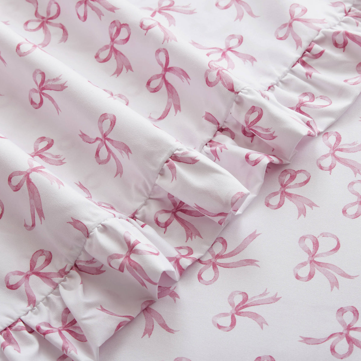 3 PCS MF Print Ruffled Hem Sheets - product image 46