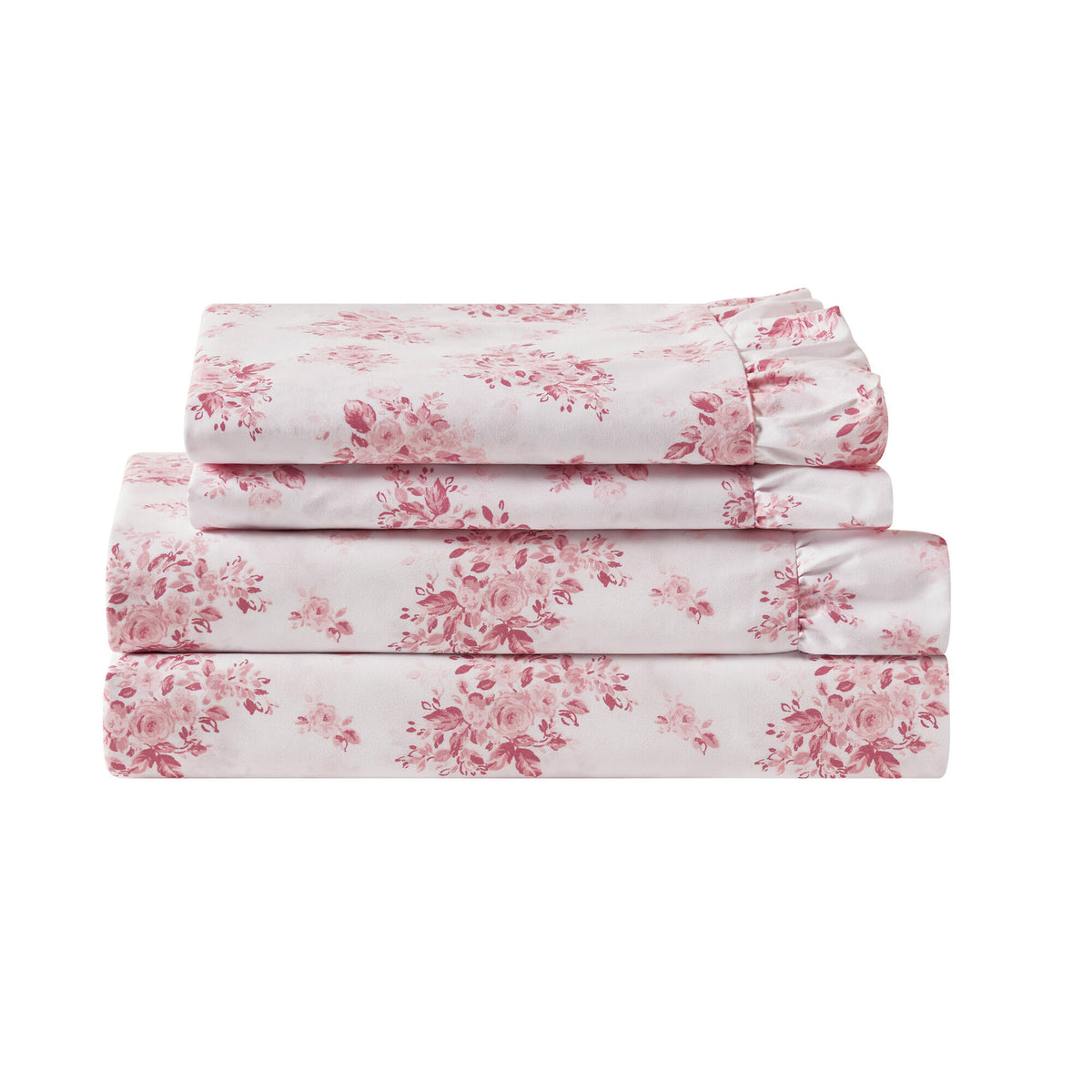 3 PCS MF Print Ruffled Hem Sheets - product image 72