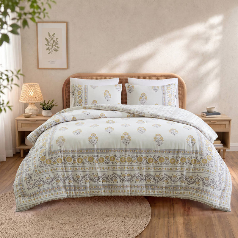 3 PCS Paisley Duvet Set - main product image