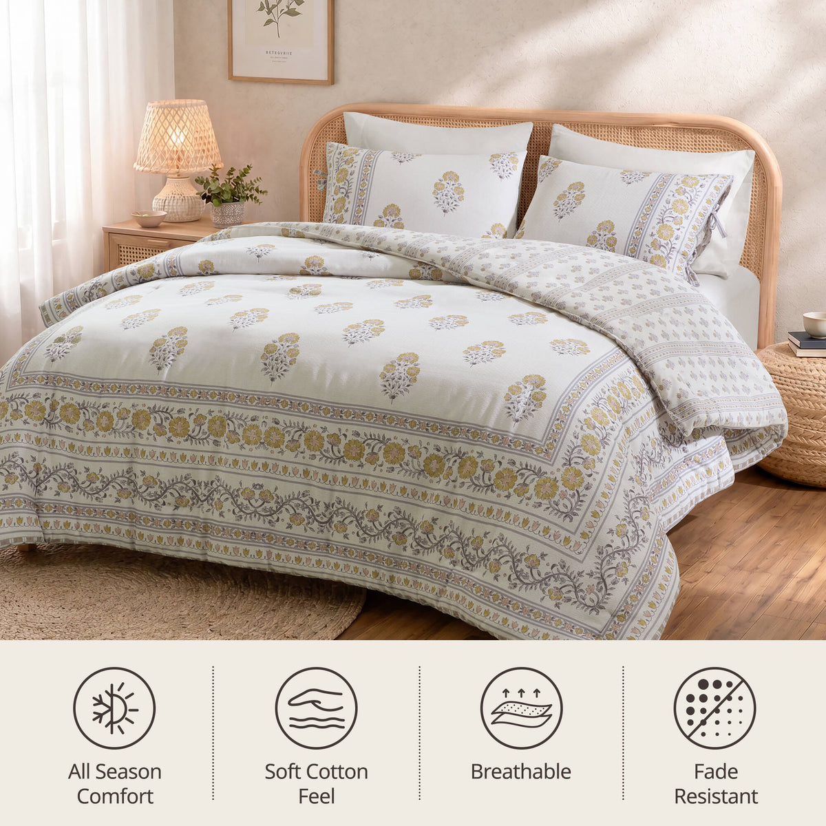 3 PCS Paisley Duvet Set - product image 39