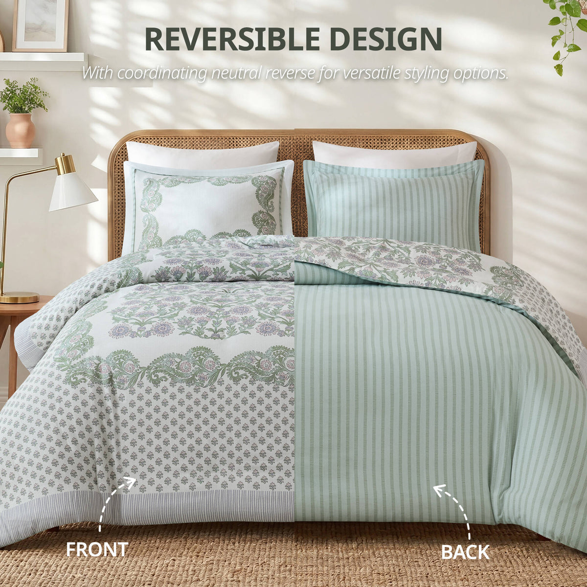 3 PCS Paisley Duvet Set - product image 77