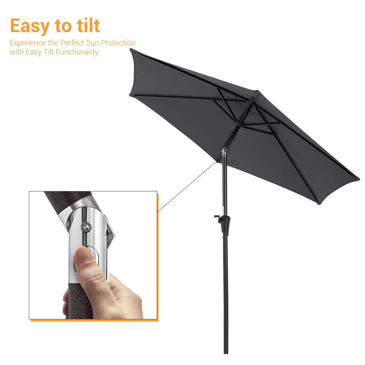 SONKUKI FS 7.5 FT Market Umbrellas.