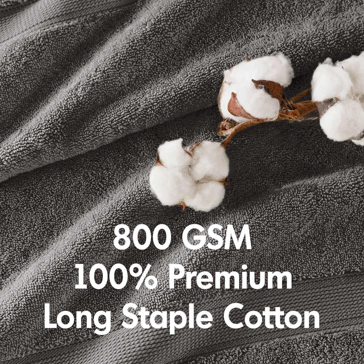 8-Piece Ultra-Soft 100% Cotton Absorbent Towel Set - product image 41