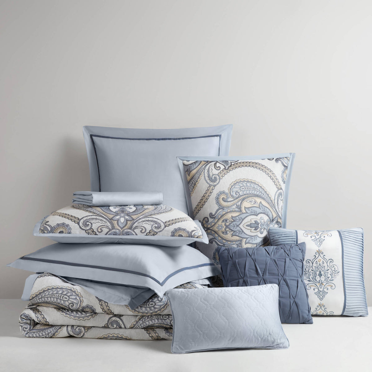 9 PCS Jacquard Comforter Set - Sonkuki