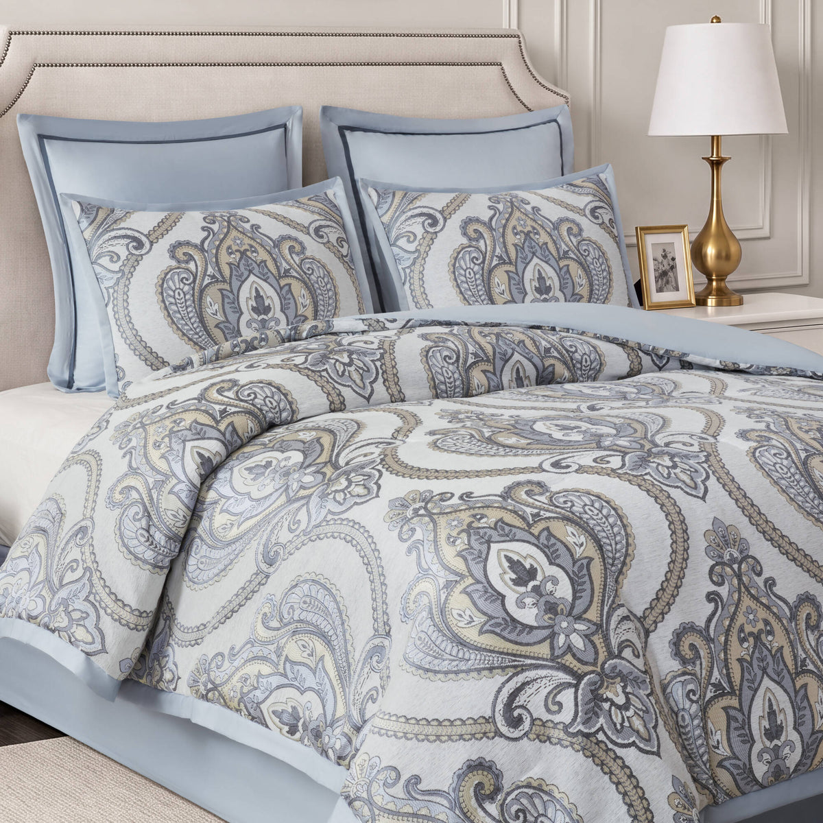 9 PCS Jacquard Comforter Set - Sonkuki