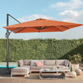 SONKUKI 10x10ft Cantilever Umbrella Pro.