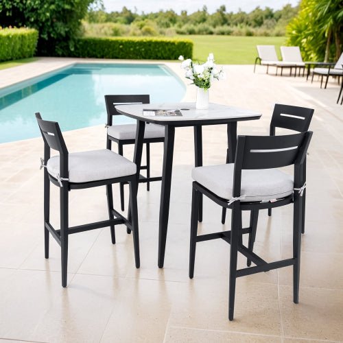 Belmore Bar Stool 5-Piece Set - Sonkuki