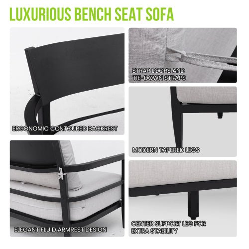 Belmore Bench Sofa - Sonkuki